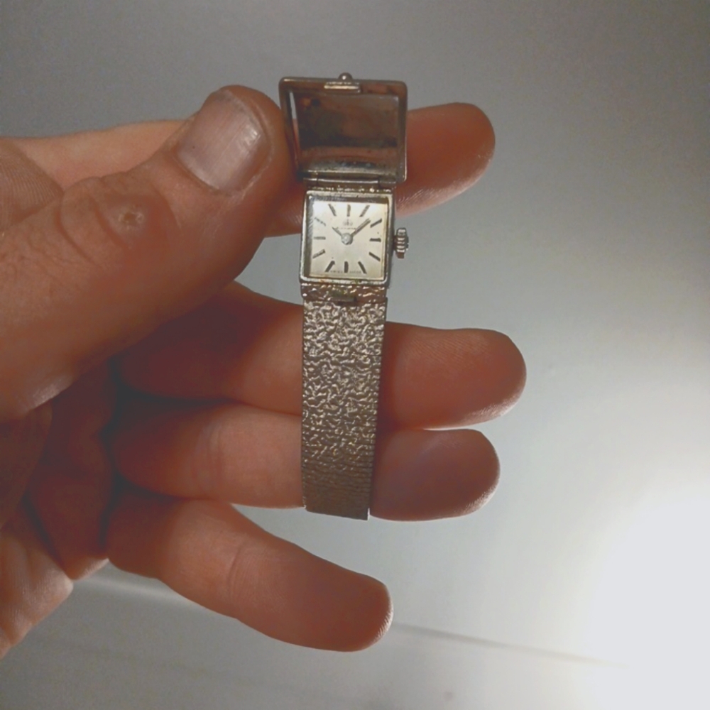Vintage Bucherer peek a boo ladies watch Swiss made